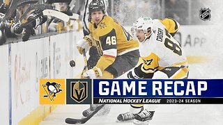 Recap: PIT @ VGK 1.20.24