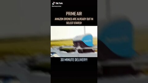 Amazons Prime Air Is The FUTURE tiktok amazoniac