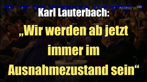 Karl Lauterbach: „Wir werden ab jetzt immer im Ausnahmezustand sein“ (13.03.2022)