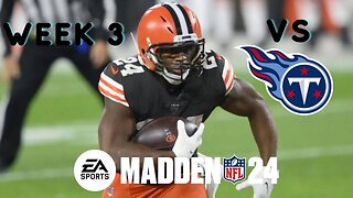 75 YARD TD TO CALL GAME! Cleveland Browns Madden 24 Season: Episode 3