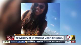 University of Kentucky student missing in Israel