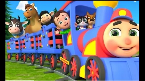 Train choo choo song | lalafun nursery Rhyms & kid song