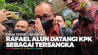 Datangi KPK, Rafael Alun Diam Seribu Bahasa Ditodong Soal Penahanan