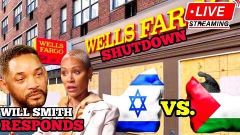 Israel & Palestine WAR While BANKS Shutdown| Will Smith RESPONDS To Jada Pinkett Exposing Split