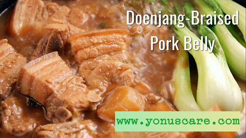 How to cook Keto based Doenjang Braised Pork Belly