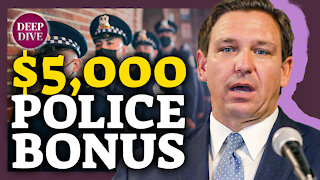 DeSantis Offers $5K Police Relocation Bonus; 1,887 Washington State Employees Lose Jobs Over Mandate