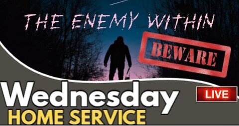 The "EVIL" Within - CHURCH at Home - 6:30 PM ET