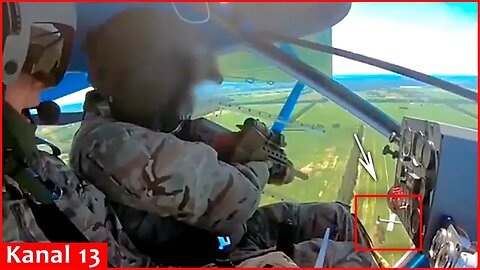 Ukrainians fight Russian drones with old World War I style A-22s