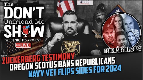 🚨 LIVE: Navy Vet Flips Sides // Zuckerberg Apologizes // Oregon is Commie // Much More…