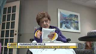 Farmington Hills woman celebrates 110th birthday