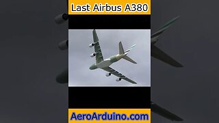 Last Built #Airbus A380 #Flying With Factory Outfit #Aviation #AeroArduino