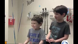 5-year-old boy beats cancer