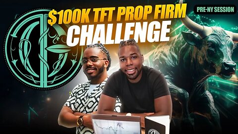 The Funded Trader $100K Challenge LIVE Trading Session #8 Aug 18th, 2023
