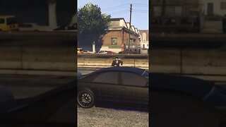 GTA5 Funny Moments - Killed By Rush Hour Traffic #shorts