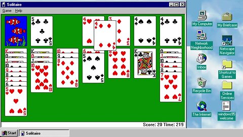 Solitaire (Full Game) (Windows 95)