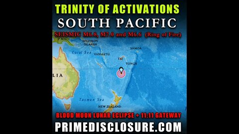 Trinity of Activation on Pachamama ~ Going Seismic! Blood Moon Total Lunar Eclipse and 11:11 Portal