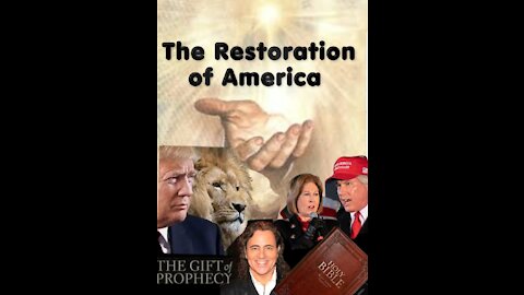 The Restoration of America! Knowing GOD has a SECRET PLAN TO END CORRUPTION IN THE WHITE HOUSE