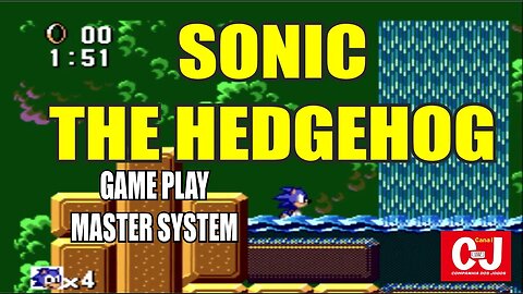 Sonic The Hedgehog para Master System (Game Play)