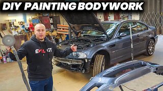 We saved some money DIY painting the M3 ourselves!