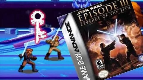 Star Wars A vingança dos Sith para GBA!!! Enquanto não temos o Jedi Survivor 🤨