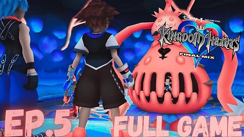 KINGDOM HEARTS FINAL MIX Gameplay Walkthrough EP.5- Pinocchio FULL GAME