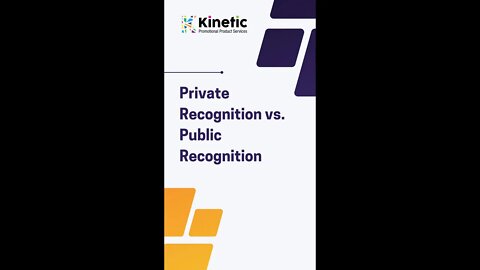Private Recognition vs Public Recognition