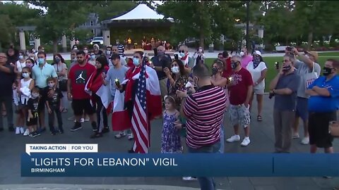 'Lights for Lebanon' vigil held in Birmingham