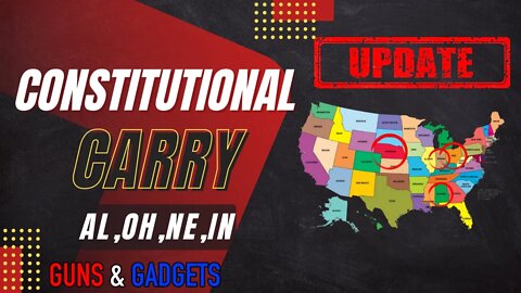 Constitutional Carry Update!!