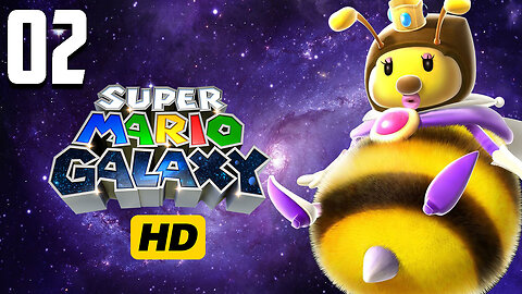 My First Time! Let’s Play! Super Mario Galaxy HD Walkthrough Part 2: Honey Hive Galaxy