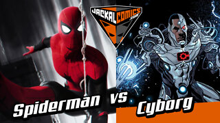 SPIDERMAN Vs. CYBORG - Comic Book Battles: Who Would Win In A Fight?