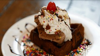 Cookie Ice Cream Sundae