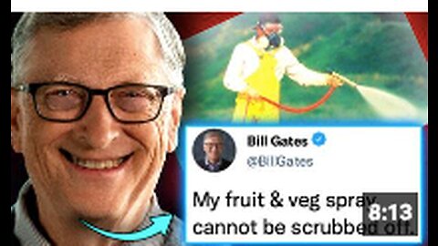 Bill Gates Plans to Microdose Humanity With Cancer Coating on ALL Fruit and Veg