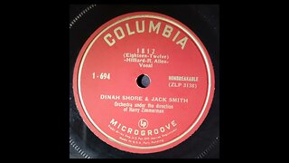 Dinah Shore, Jack Smith – 1812