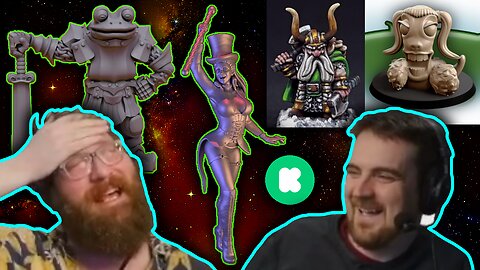 Kickstarter Miniatures 24 - Tom and Ben