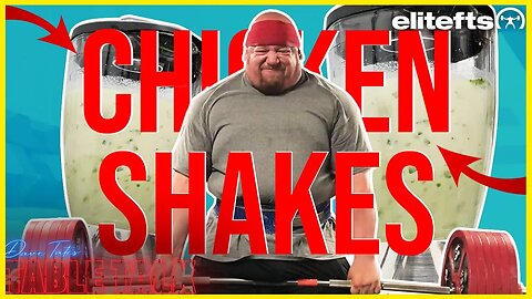 He Drinks Blended Chicken ?! (CHICKEN PROTEIN SHAKES)