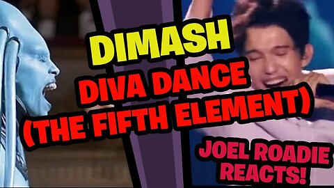 Dimash Kudaibergen Sings DIVA DANCE (The Fifth Element) - Roadie Reacts