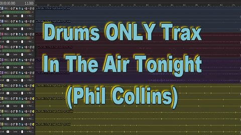 Drums ONLY Trax - In The Air Tonight (Phil Collins)