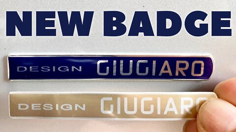 Replacing the Design Giugiaro Badges on the Maserati 4200 Coupe