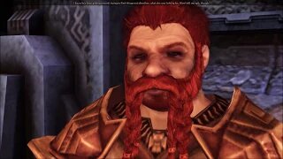 Let's Play Dragon Age Origins Female Dwarf Noble Rogue Ep 22 of 57 Siding with Harrowmont (Complete)