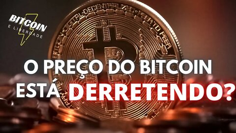 O preço do BITCOIN está DERRETENDO?