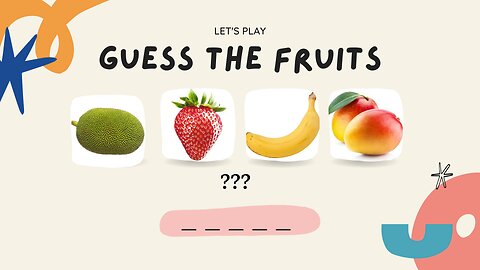 Can You Guess The FRUIT by emojis? | Emoji Quiz