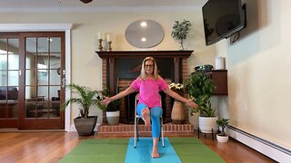 Chair Yoga - Opening to the Goddess - Deviasana - with Gail 4 Ever Grateful Yoga