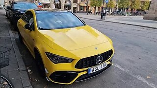 Sun Yellow Mercedes CLA45S AMG is the worlds most powetful four cylinder car? [4k 60p]