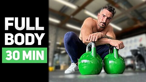 STORM WALKER - 30 Minute Kettlebell Workout To Build Muscle & Burn Fat