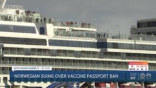 Norwegian sues Florida over law preventing cruises from requiring proof of vaccination