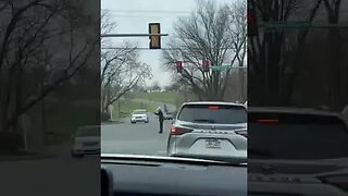 Amish Directing Traffic