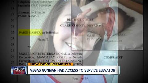Vegas gunman, Stephen Paddock, had access to service elevator