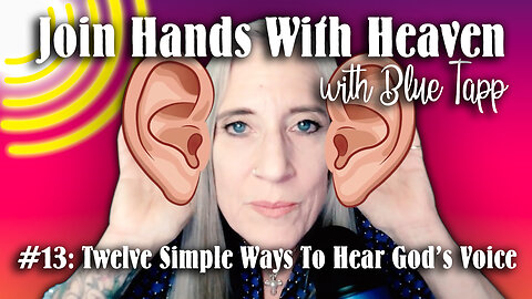 12 Simple Ways To Hear God's Voice: Do You Wish God Would Speak To You? Ep13 #godsvoice #godspeaks