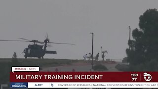 Military training incident