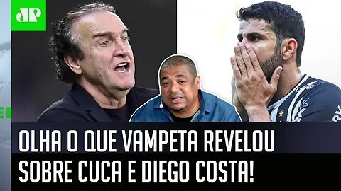 "DIZEM que o Diego Costa teve um PROBLEMA SÉRIO com o Cuca porque..." OLHA o que Vampeta REVELOU!
